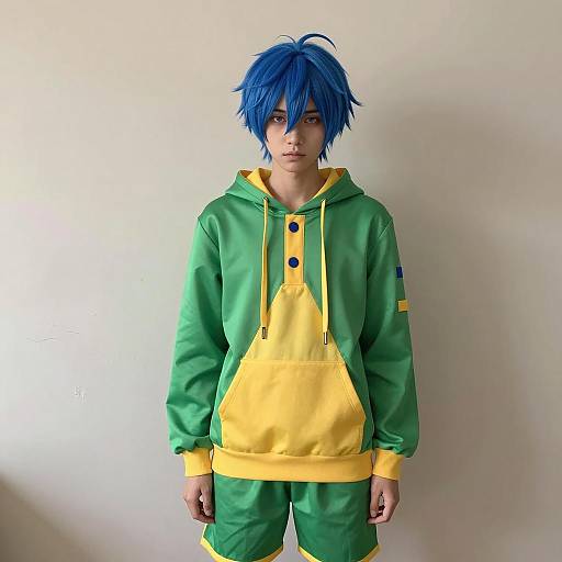 Male Coraline Cosplay Outfit