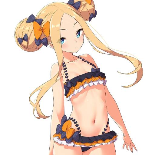 Illustration of Abigail williams (emerald float) (fate), fate/grand order in the style of Nekomamire