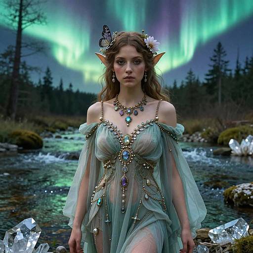 Aurora Dryad Portrait in Crystal River
