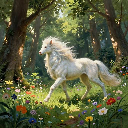 Enchanted Forest Mythical Creature