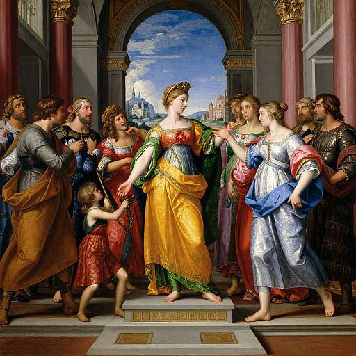 Renaissance Mythological Choice Scene