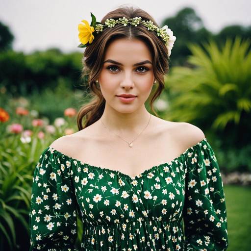 Charming Garden Party Outfit for Women