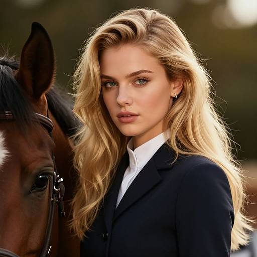 Hyper-Realistic Angelic Blonde Portrait