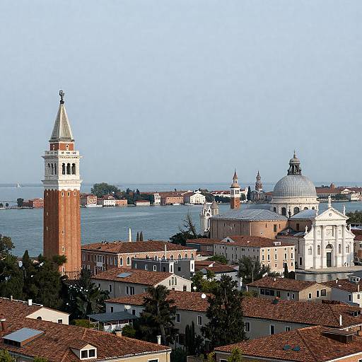 Aerial View of Venice's Iconic Landscape