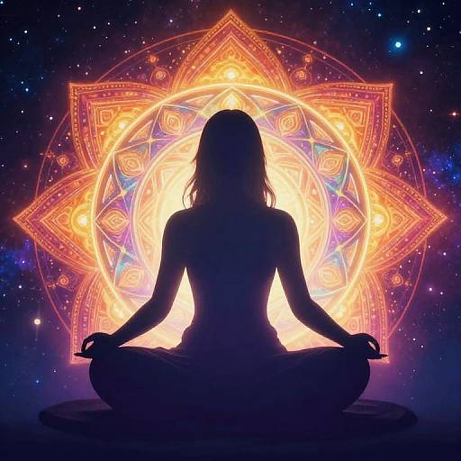 Ethereal Enlightenment with Chakra Mandala