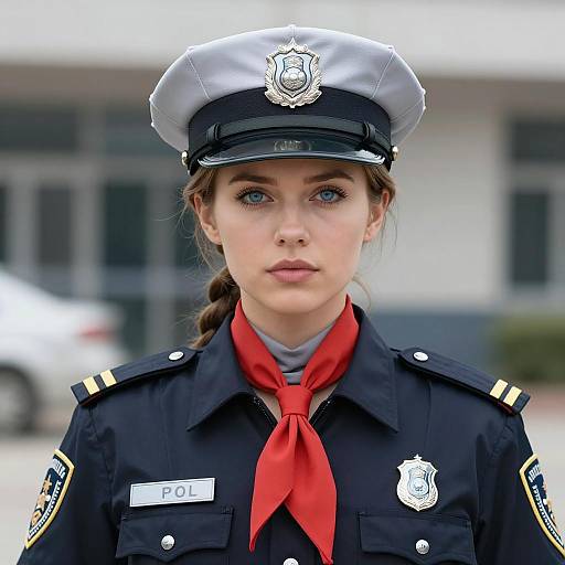 Female Police Officer Portrait