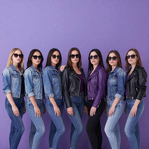 Confident Women in Casual Fashion Pose