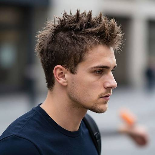 Realistic Urban Style European Man