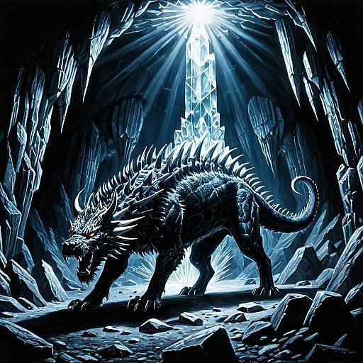 Hydra-Cerberus in Crystal Cavern