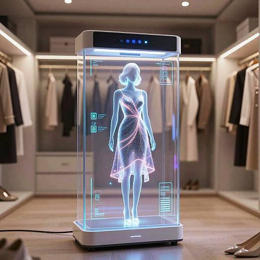Futuristic AI Dress Removal Device