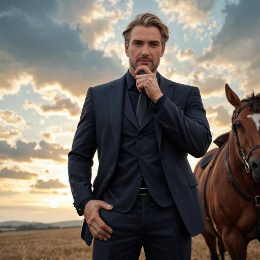 Serious Cowboy Shot of Mature Male Serious Cowboy Shot of Mature Male