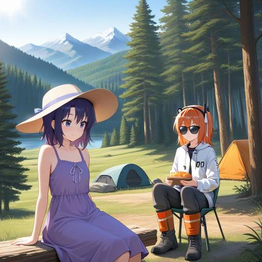 Adachi Rei Enjoying Nature with Style