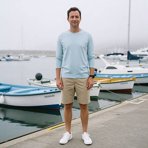 Casual Man by Foggy Harbor