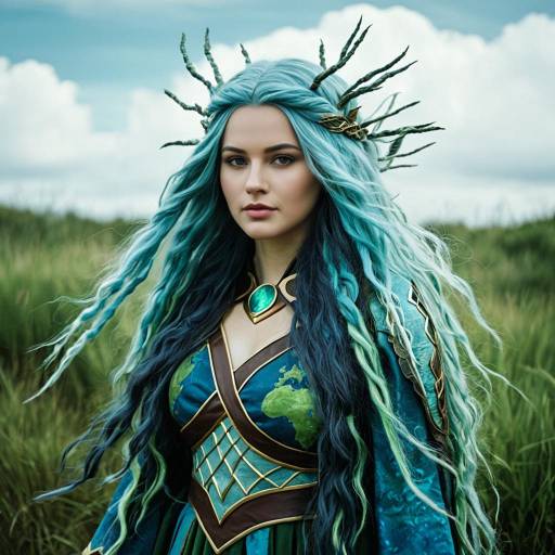 Earth-Inspired Cosplay Costume Design