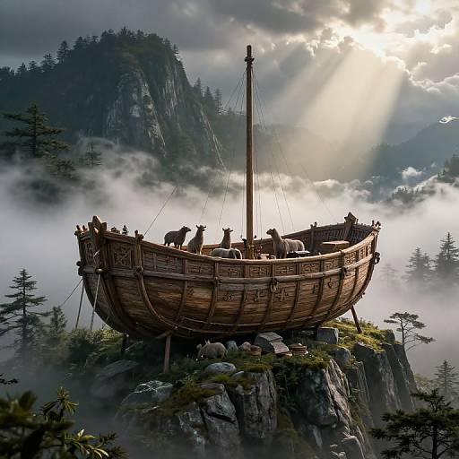 Noah's Ark on Misty Mountain Ridge