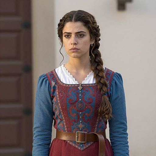 Young Woman in Medieval Costume