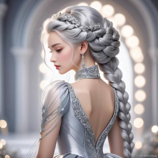 Enchanted Fairy in Silver Elegance Enchanted Fairy in Silver Elegance