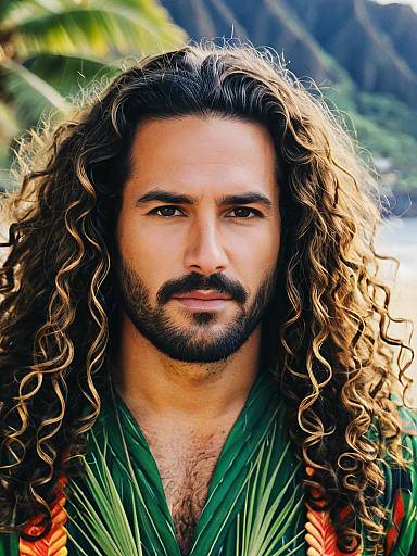 Maui Costume Close-up Detailed Headshot