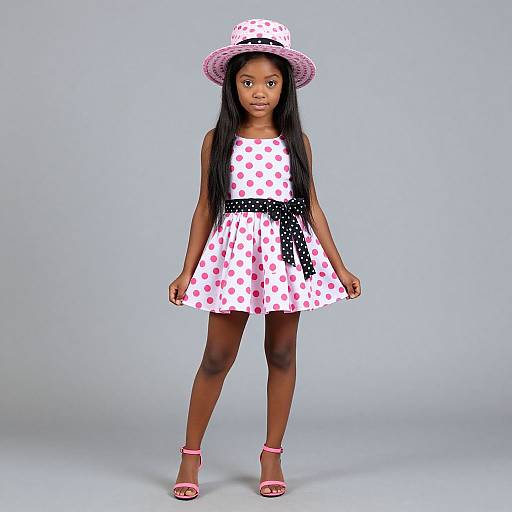 LOL Surprise Girl in Polka Dot Dress