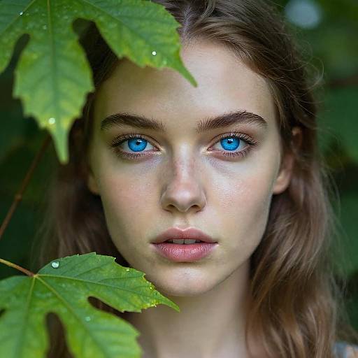 Enchanting Portrait of a Nature Spirit