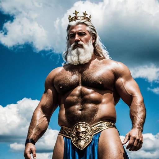 Epic Plus Size Zeus Costume for Men