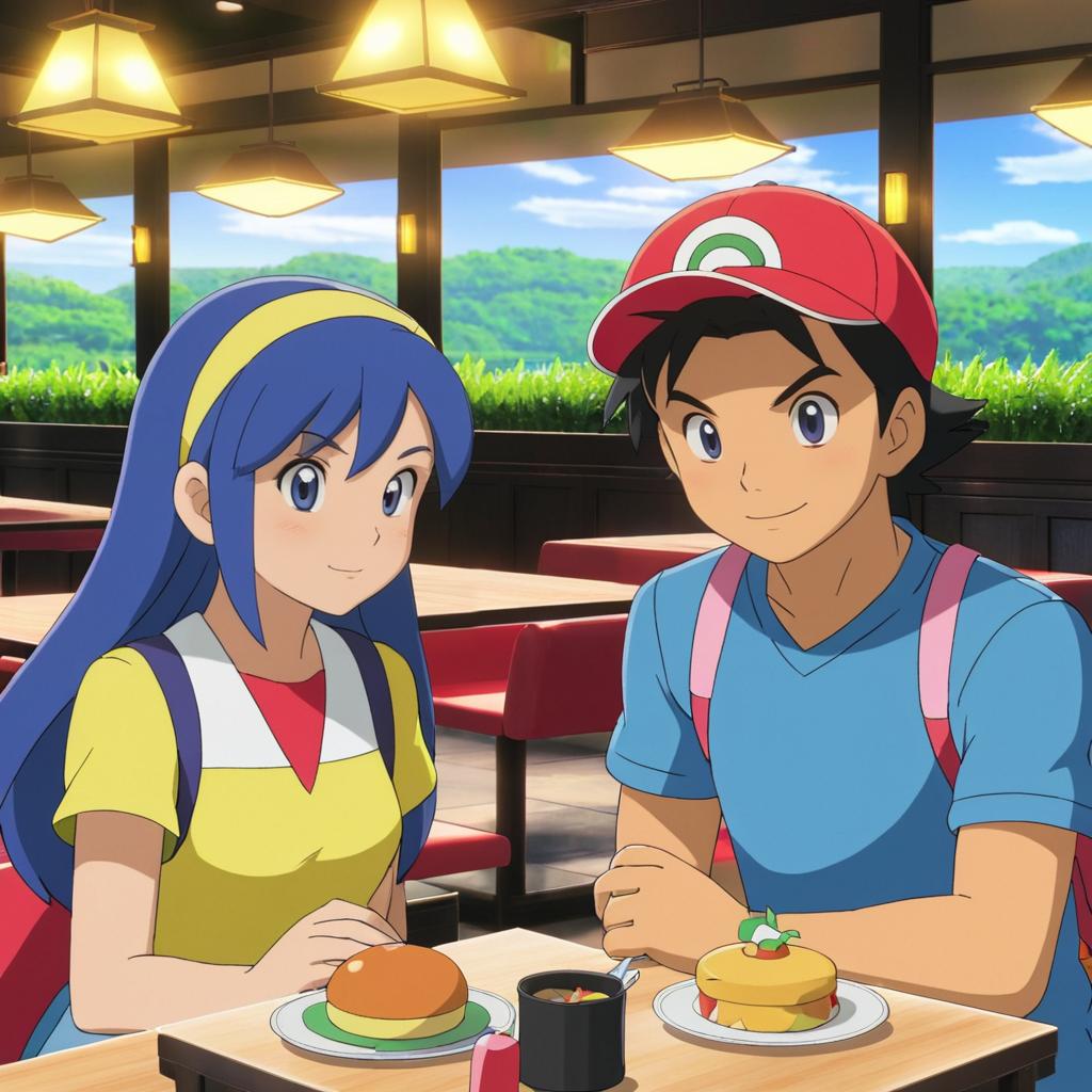 Ash and Serena's Romantic Saffron City Date