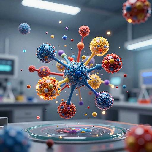 Microscopic Molecular Chaos in Sci-Fi Lab