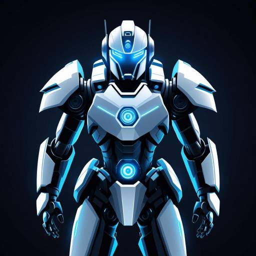 Futuristic Robotic Guardian