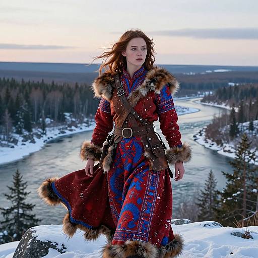 Epic Siberian Huntress in Dynamic Views