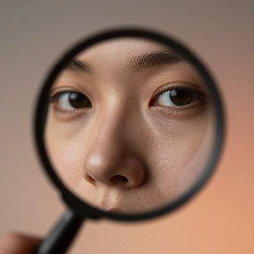 Intimate Close-Up Portrait with Soft Light