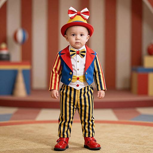 Circus Ringmaster Infant Portrait
