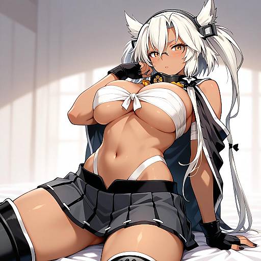 Illustration of Musashi kai (kancolle), kantai collection in the style of Ji no