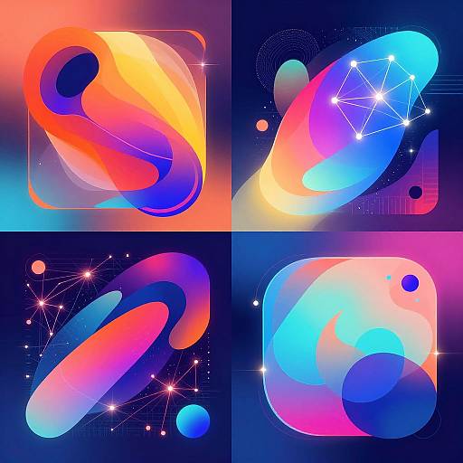 Futuristic AI-Generated Digital Art