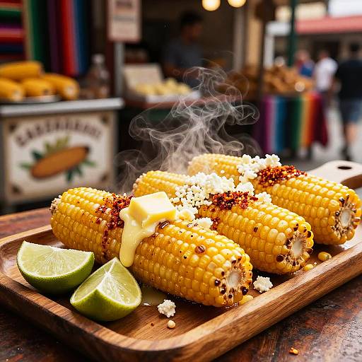 Close-Up Esquite Corn Street Snack