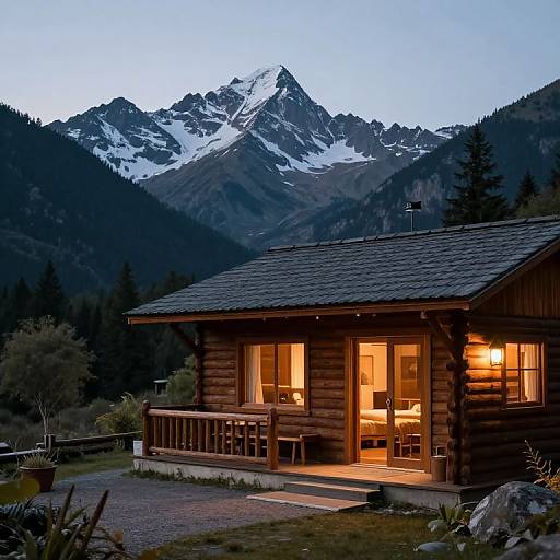 Serene Mountain Lodge Escape
