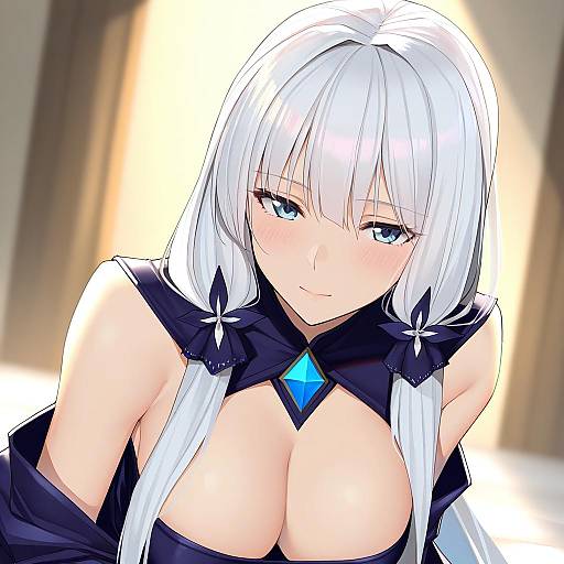 Illustration of Ashe (league of legends), league of legends in the style of Pallad