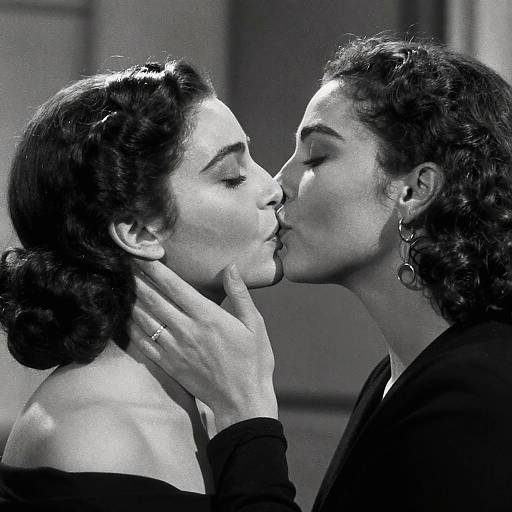 Monica Bellucci Classic Romance Kiss