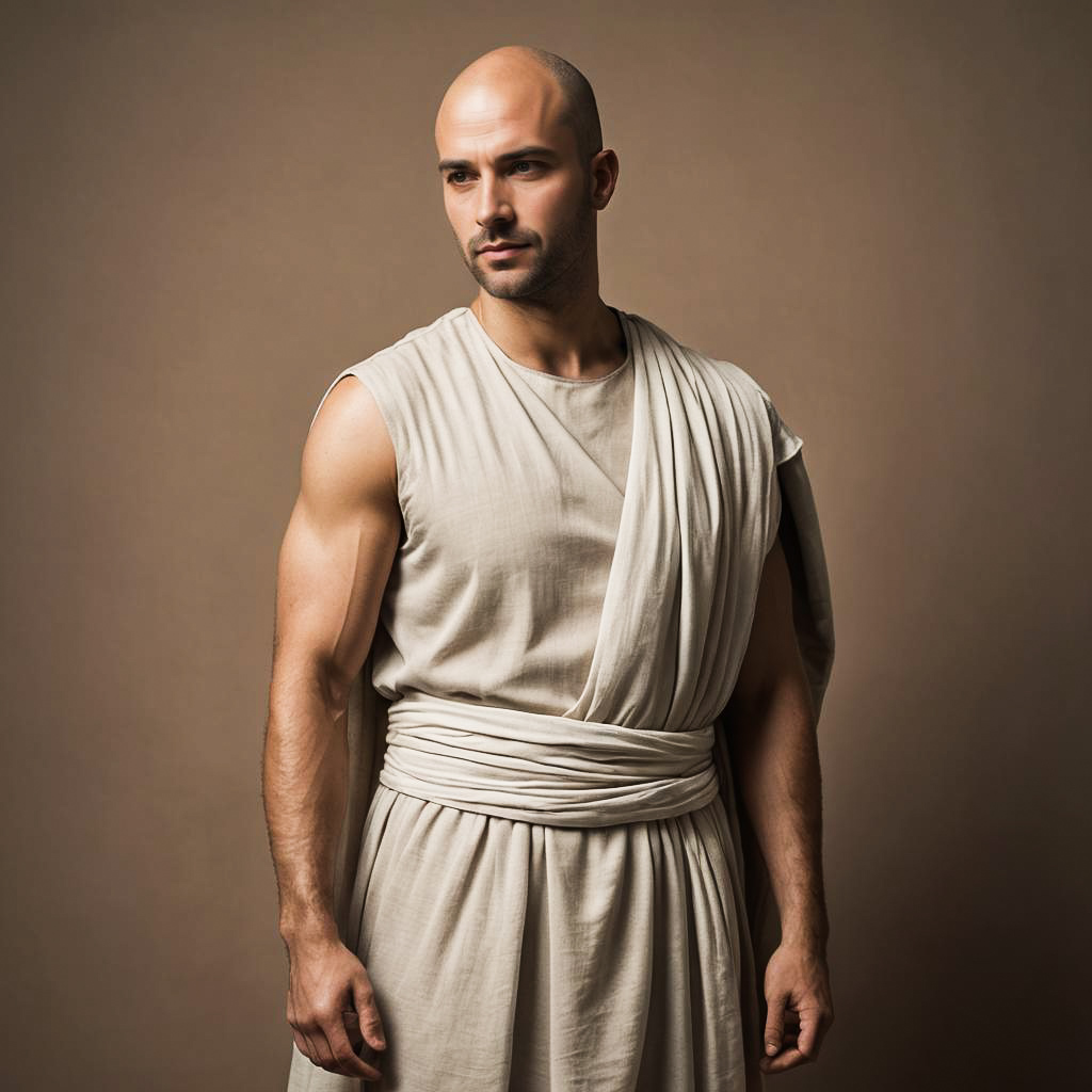 Ancient Greek Philosopher Photo Shoot