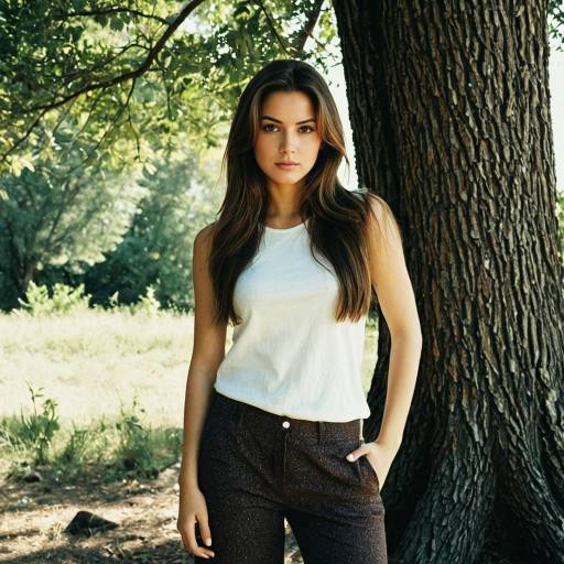 Photorealistic Outdoor Portrait of a Woman