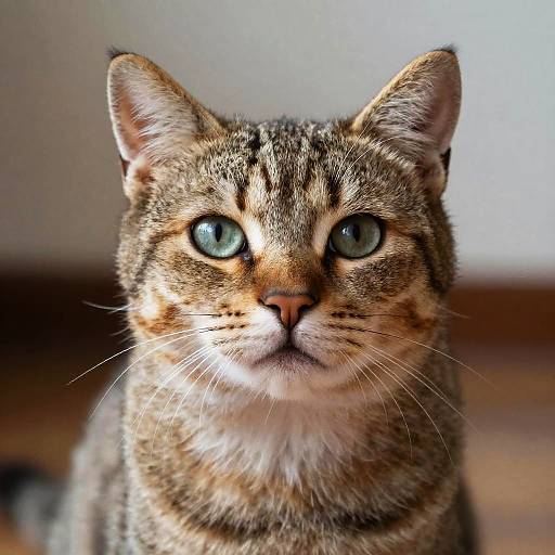 Realistic Oversized Cat Portrait