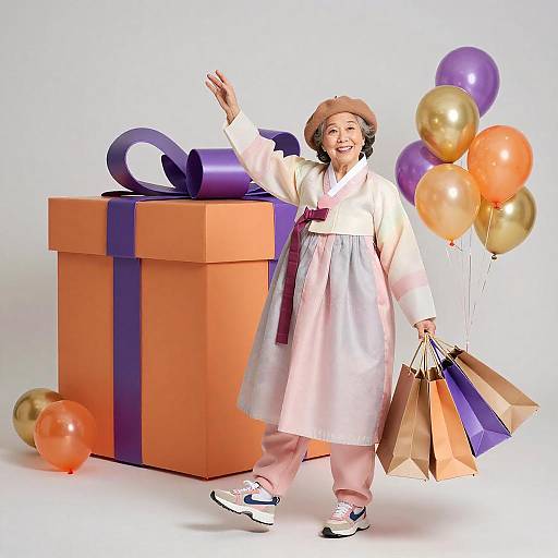 Graffiti TV Ad: Stylish Korean Grandmother