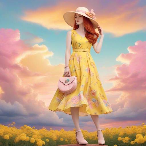 Vibrant Summer Style at Sunset Vibrant Summer Style at Sunset