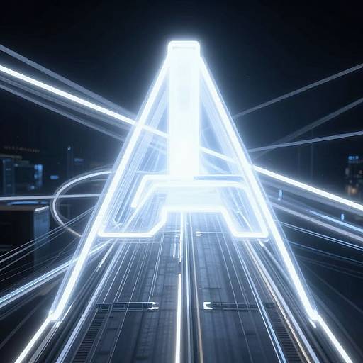 Neon Digital Highway of Blockchain