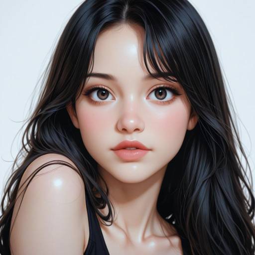 Hilarious Caricature of a Stylish Teenager