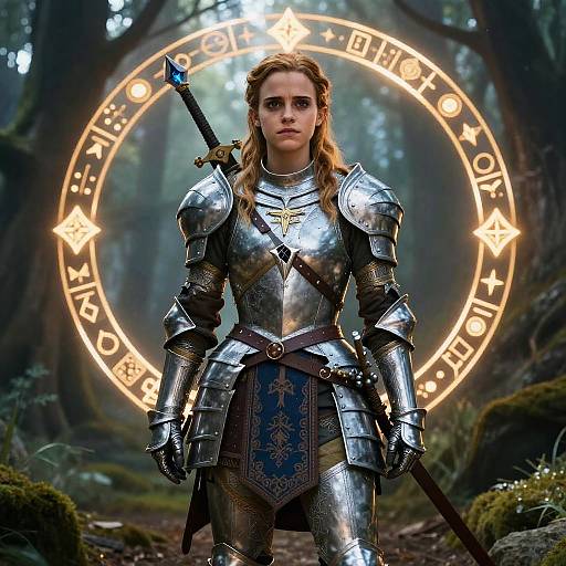 Heroic Zelda Emma Watson in Hylian Armor
