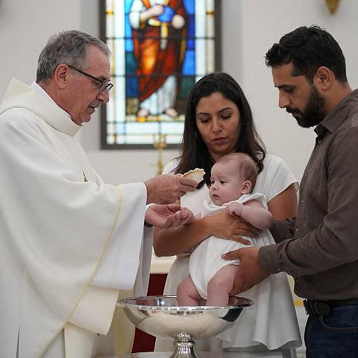 Emotional Baptism Ceremony in Beautiful Setting