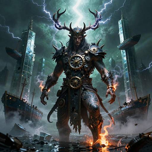 Set: Androgynous Storm Warlord