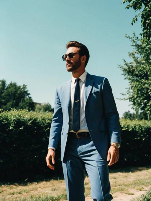 Summer Fashion: Man in Professional Attire