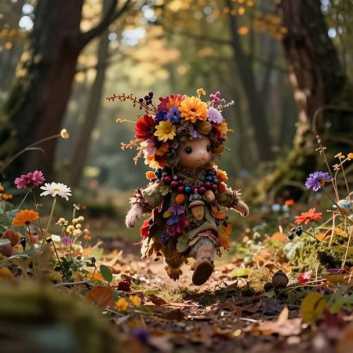 Autumnal Fantasy Bug's-Eye View