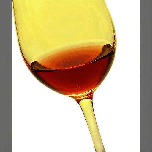 Abstract Neon Gradient Wine Glass